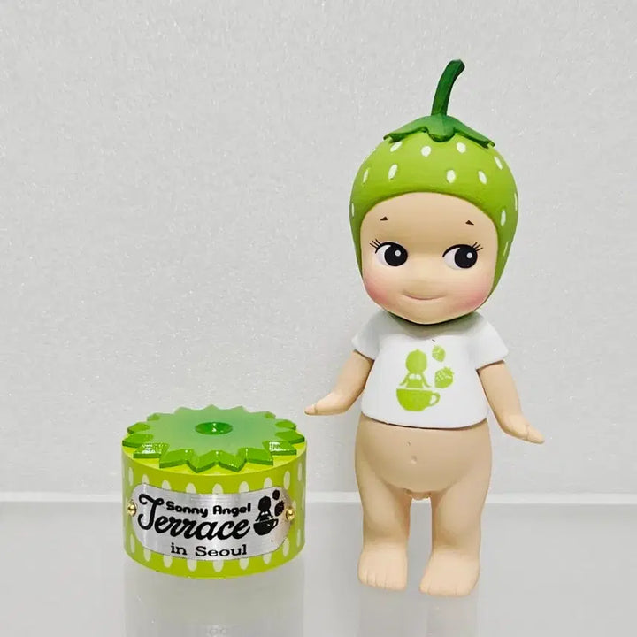 [BUNJANG] Custom Sony Angel Terrace Green Strawberry Figurine Set / 커스텀 소니엔젤 테라스 덜익은 초록딸기 + 스텐드세트