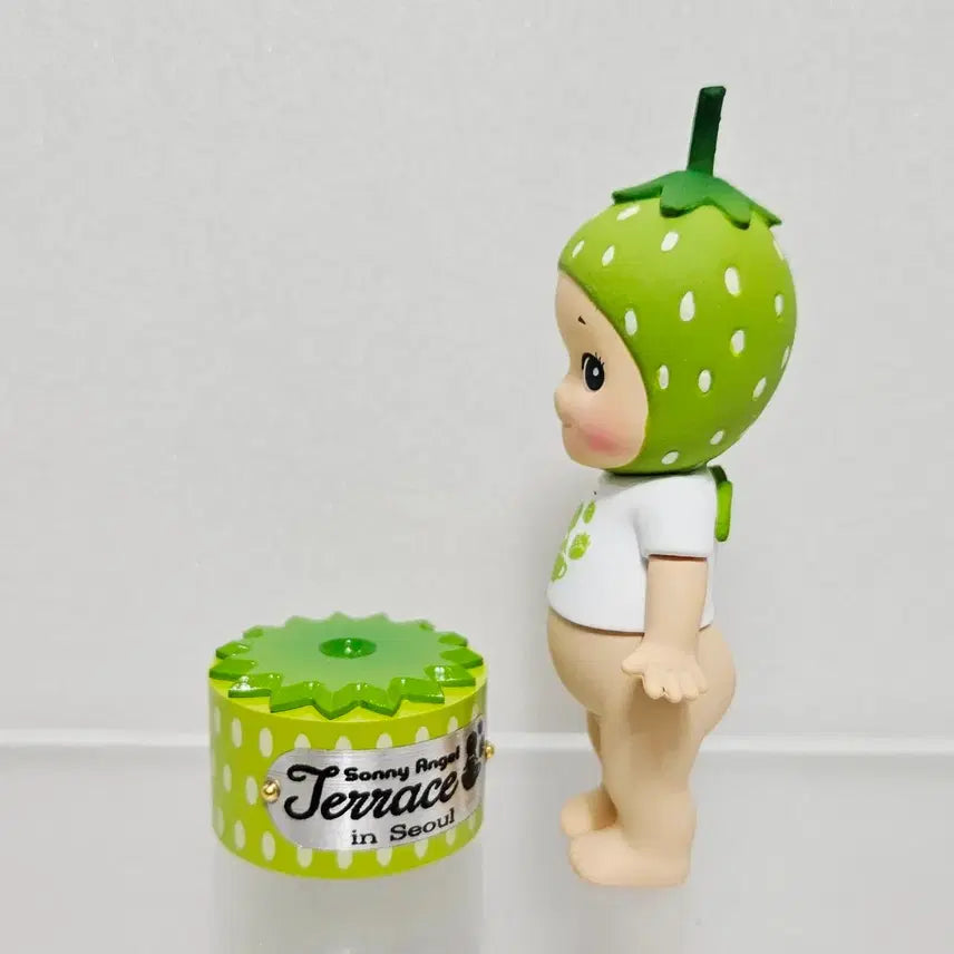[BUNJANG] Custom Sony Angel Terrace Green Strawberry Figurine Set / 커스텀 소니엔젤 테라스 덜익은 초록딸기 + 스텐드세트