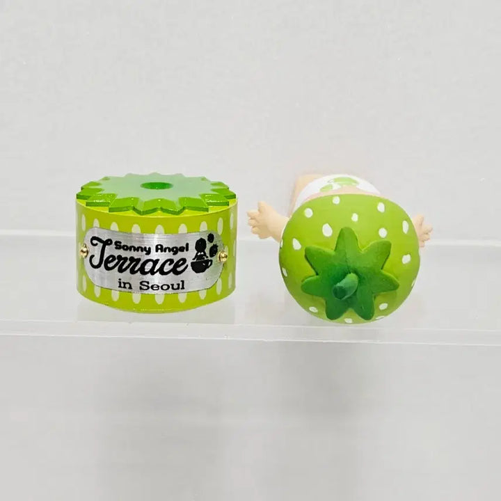 [BUNJANG] Custom Sony Angel Terrace Green Strawberry Figurine Set / 커스텀 소니엔젤 테라스 덜익은 초록딸기 + 스텐드세트