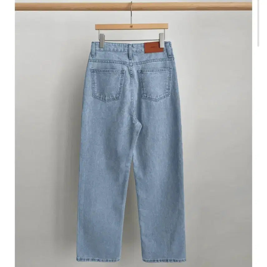 [BUNJANG] Ga Nae Sra Nuos Light Blue Denim Pants / 가내스라 누오스 연청 데님