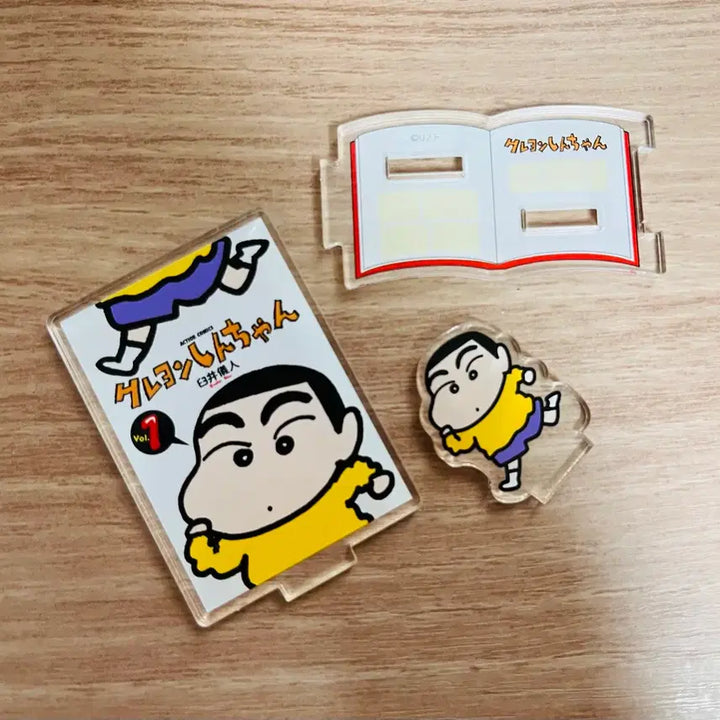 [BUNJANG] Crayon Shin-chan Devil-gu Original Comic Acrylic Stand / 짱구 데빌구 원화 고전 만화책 아크릴 스탠드 1권 사양