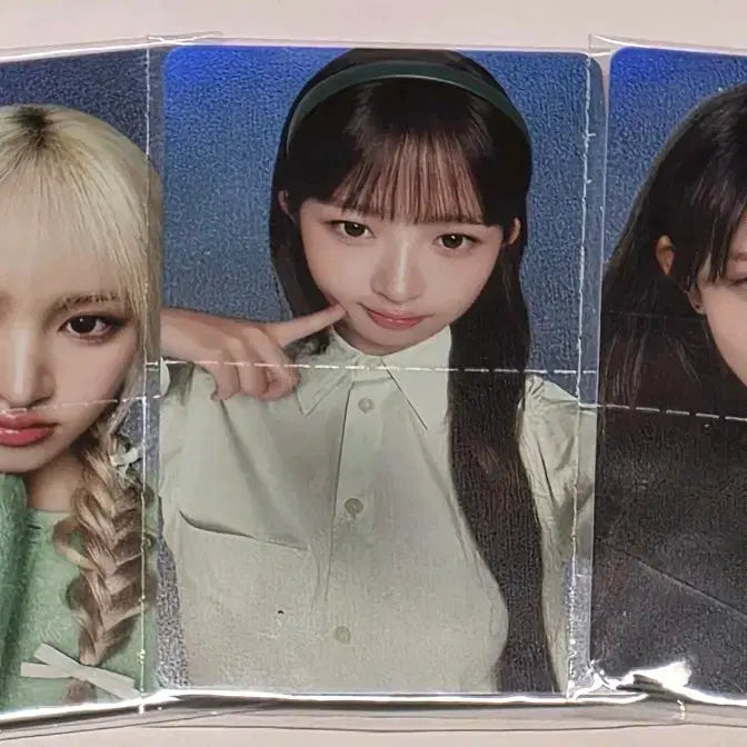 [BUNJANG] IVE Leeseo Rei Liz POB Bundle Set Photocard / (3장 set) 아이브 레이 리즈 이서 파파존스 포카 미공포 일괄 세트