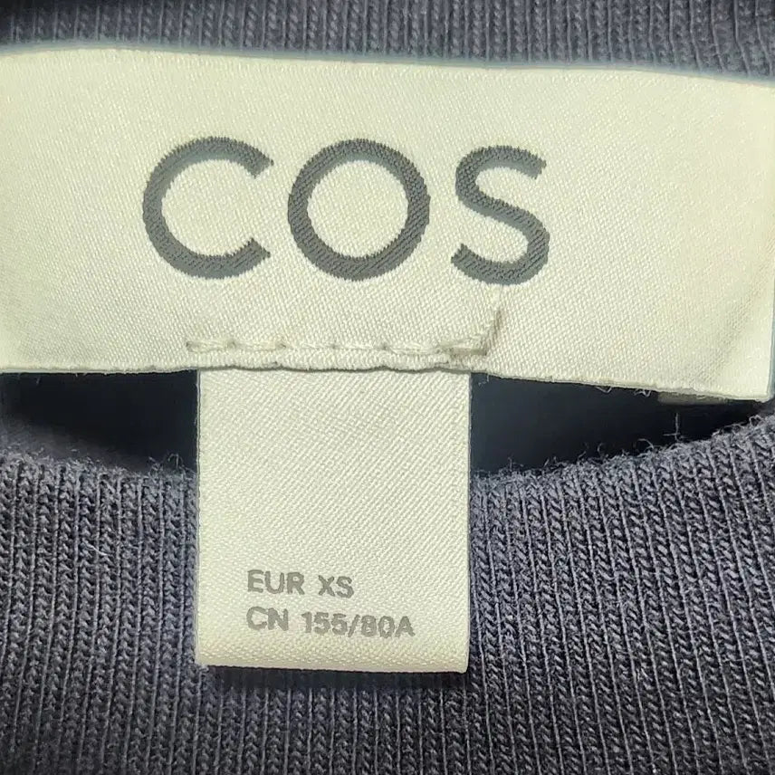 [BUNJANG] COS Black Striped Layered T-Shirt / COS 블랙 스트라이프 레이어드 반팔 티셔츠