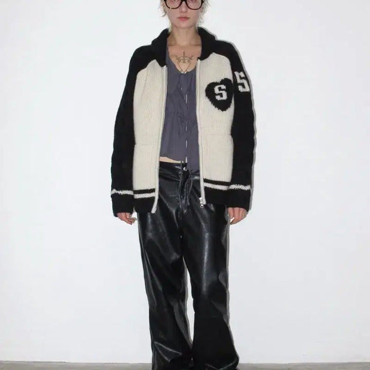 [BUNJANG] Sunburn Cowichan Cable Wool Knit Raglan Cardigan / 썬번프로젝트 코위찬 케이블 자켓 울니트래글런자카드가디건배색나그랑꽈배기하트