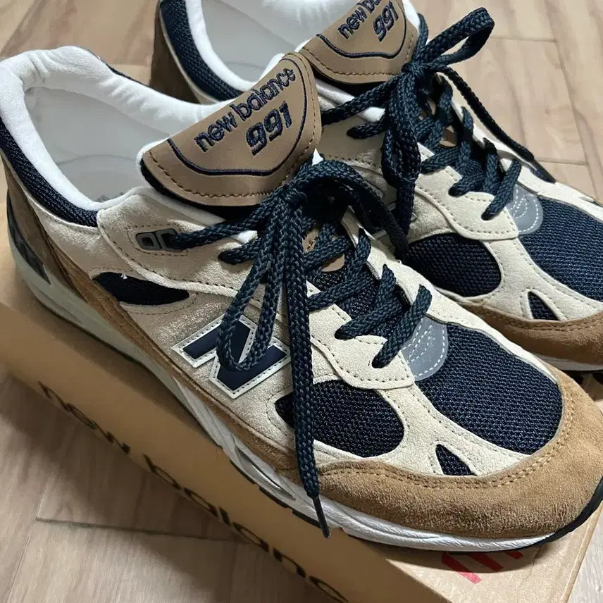 [BUNJANG] New Balance 991 Made in UK - Cappuccino Sneakers / 뉴발란스 991 메이드 인 UK 카푸치노 / 280