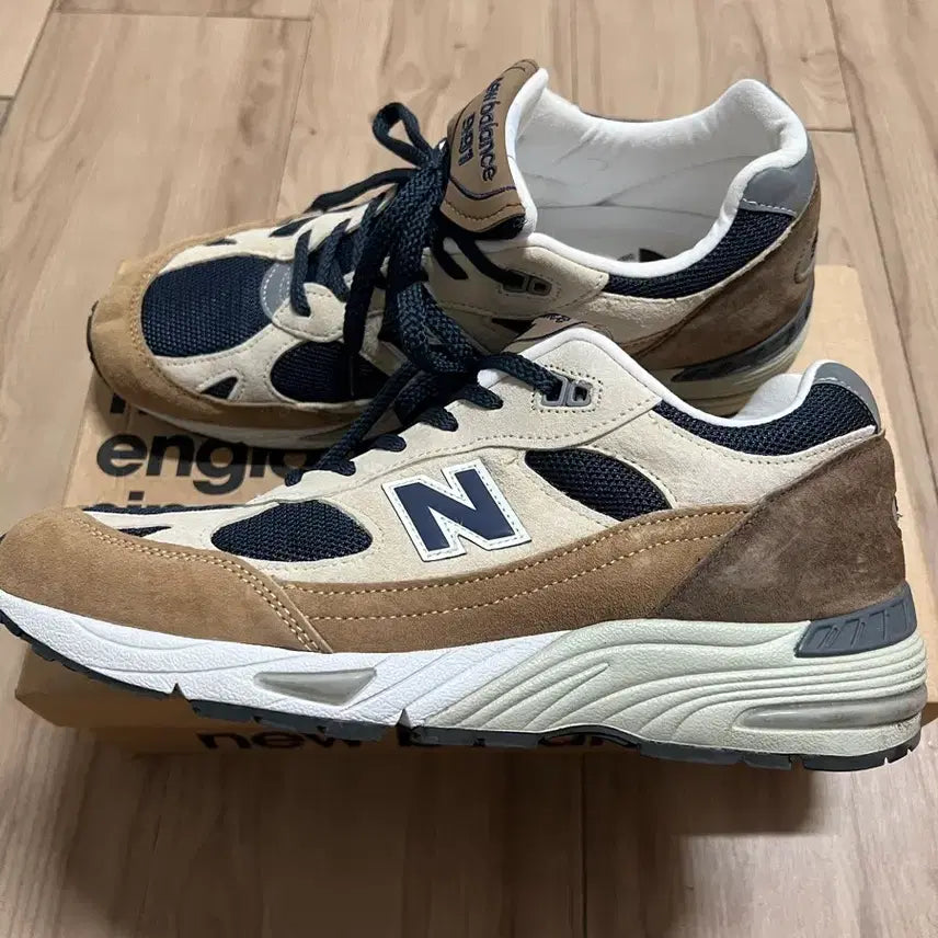 [BUNJANG] New Balance 991 Made in UK - Cappuccino Sneakers / 뉴발란스 991 메이드 인 UK 카푸치노 / 280