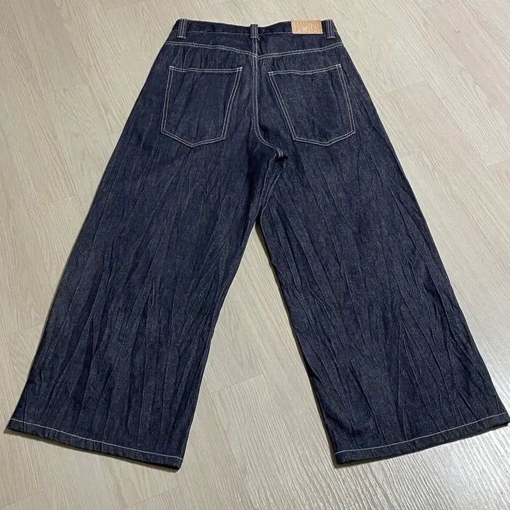 [BUNJANG] Martin Plan Wide Denim Jeans M / 마틴플랜 와이드 데님 팬츠 청바지 M