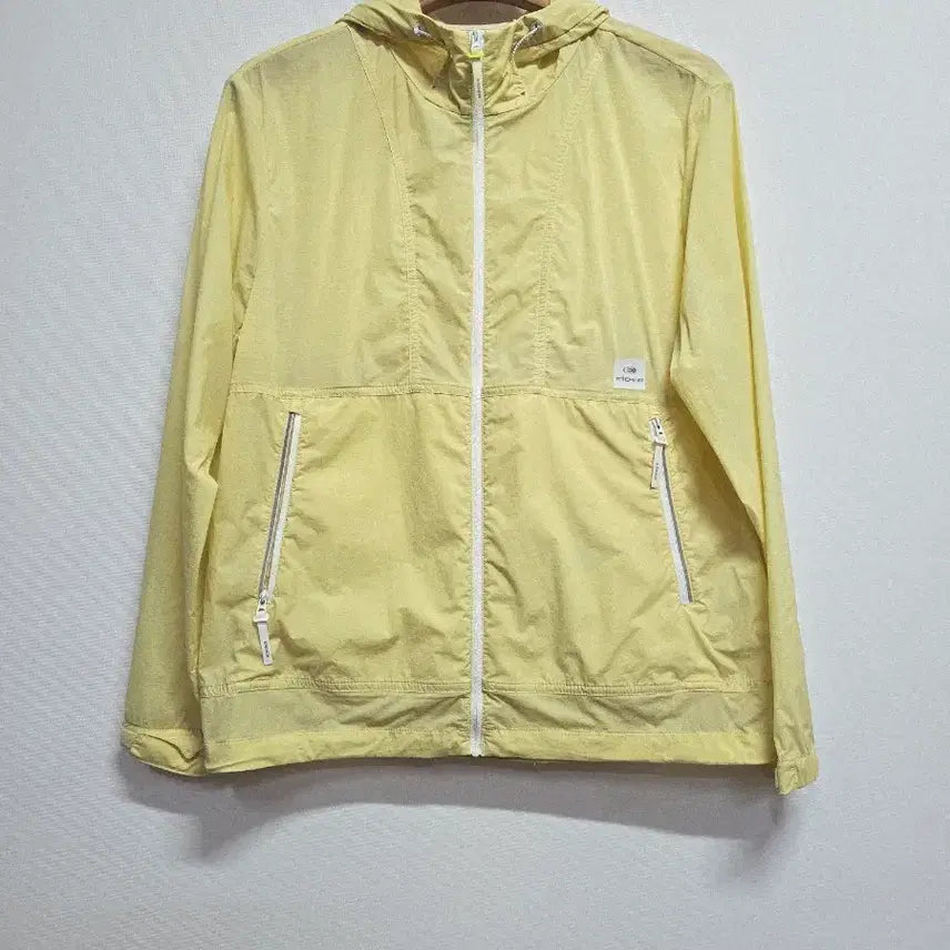 [BUNJANG] Eider Yellow Hooded Windbreaker Jacket / 아이더 옐로우 바람막이 후드 자켓