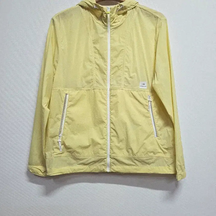 [BUNJANG] Eider Yellow Hooded Windbreaker Jacket / 아이더 옐로우 바람막이 후드 자켓