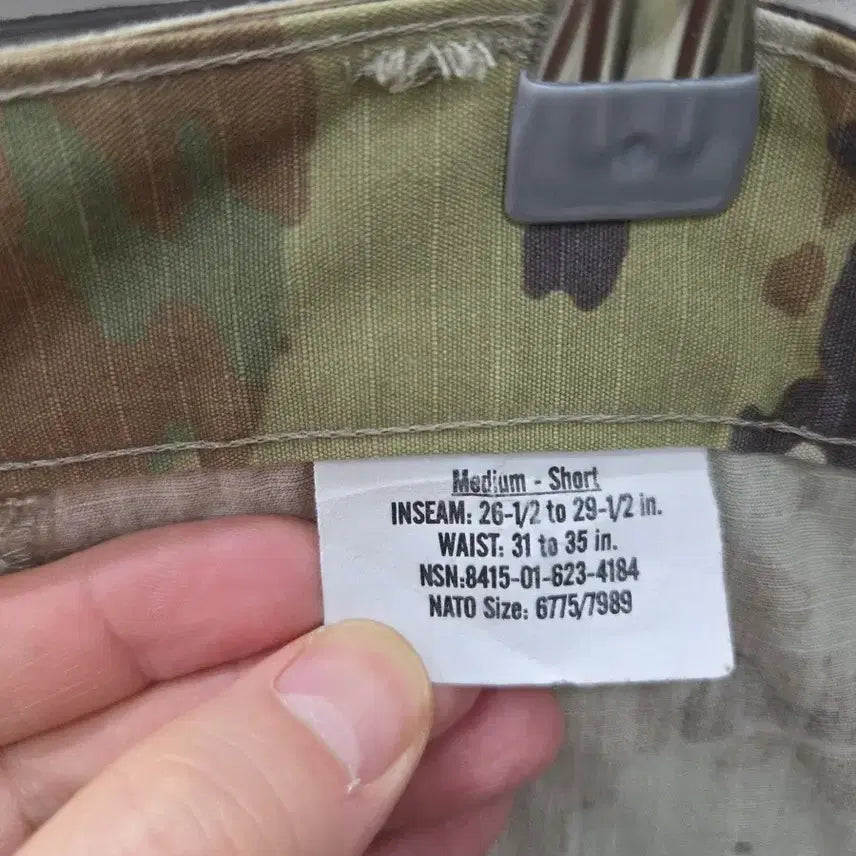 [BUNJANG] US Military Woodland Combat Cargo Pants / 미군 우드랜드 컴뱃 카고 팬츠