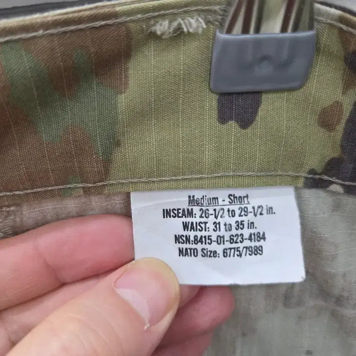 [BUNJANG] US Military Woodland Combat Cargo Pants / 미군 우드랜드 컴뱃 카고 팬츠