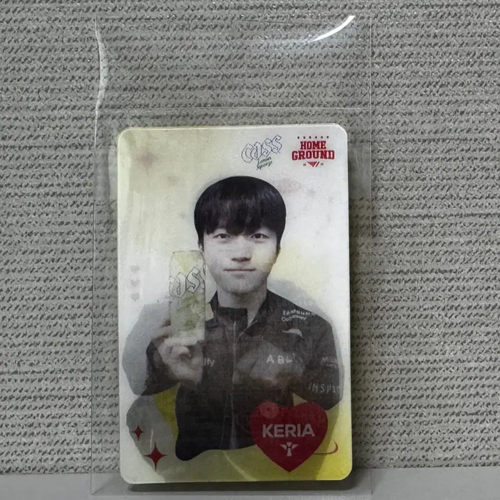 [BUNJANG] T1 Keria Lenticular Photocard / CASS X T1 HOME GROUND T1 케리아 렌티큘러 카드