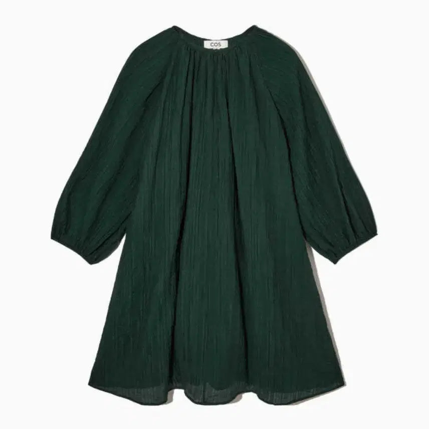 [SOLD OUT] COS 퍼프소매 시어서커 원피스 프리사이즈