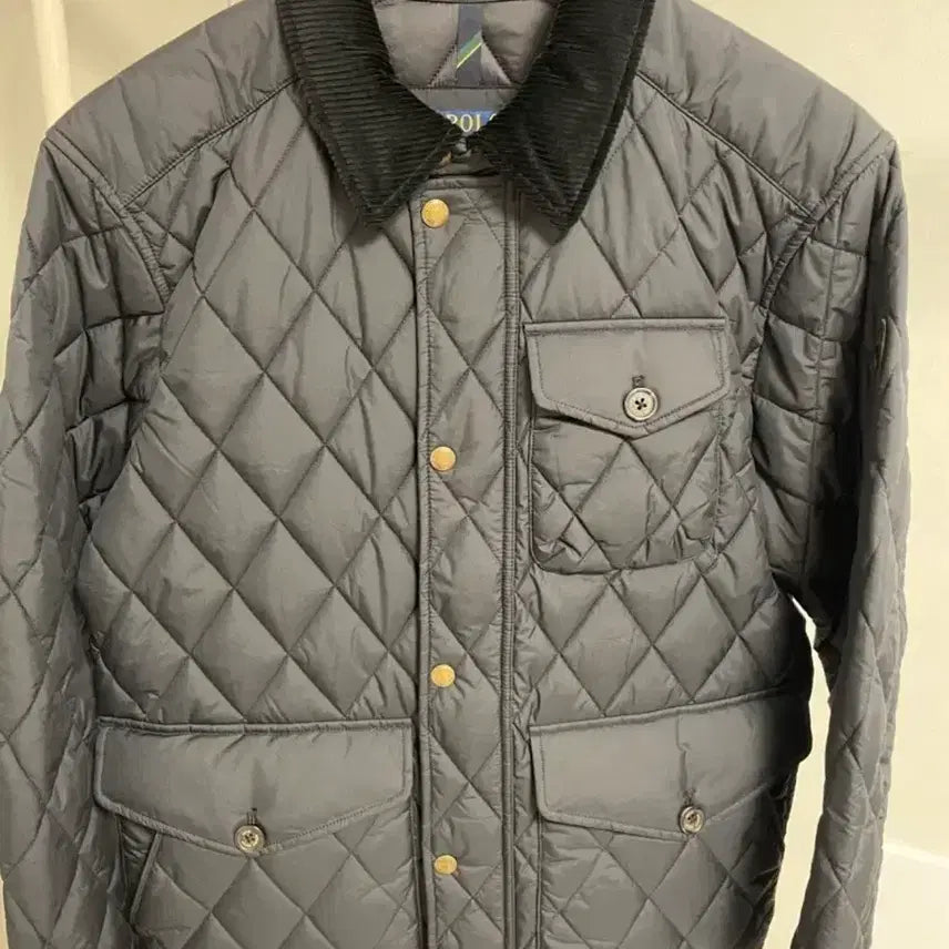[SOLD OUT] 폴로 랄프로렌 퀼팅 자켓 블랙