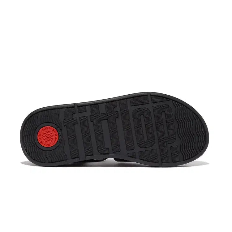 [SOLD OUT] 핏플랍 여성 플랫폼 피셔맨 블랙 샌들 250 새제품