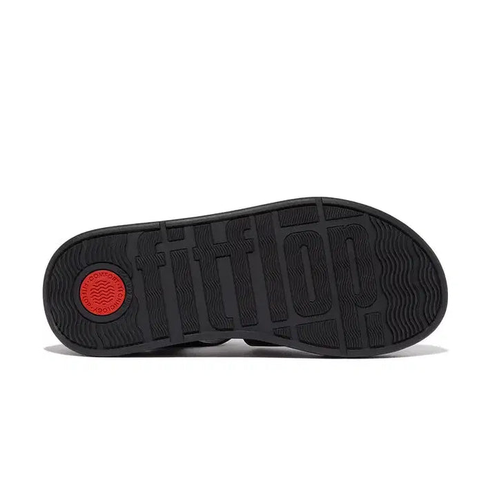 [SOLD OUT] 핏플랍 여성 플랫폼 피셔맨 블랙 샌들 250 새제품