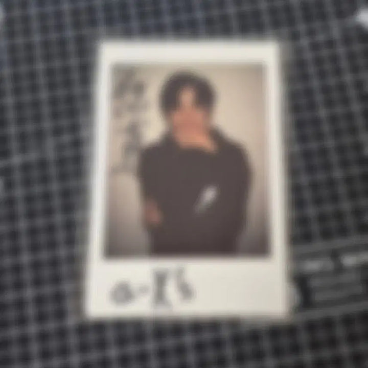 [BUNJANG] ENHYPEN Yuma Avex Signed Polaroid / 앤팀 유마 에이벡스 싸인폴라로이드