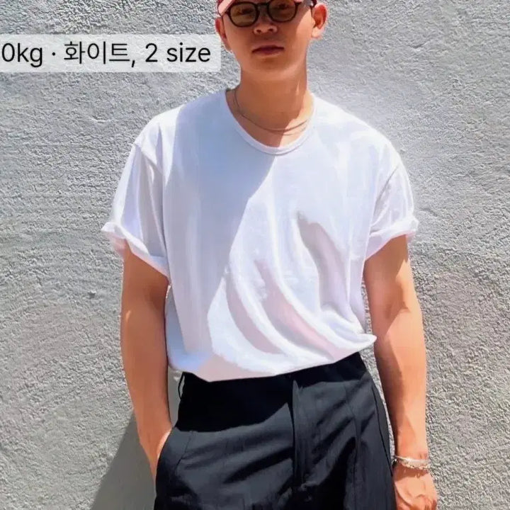 [SOLD OUT] (새상품, 구매가3,4만) 르마드 U넥 실켓 세미오버핏 티셔츠, 남자 반