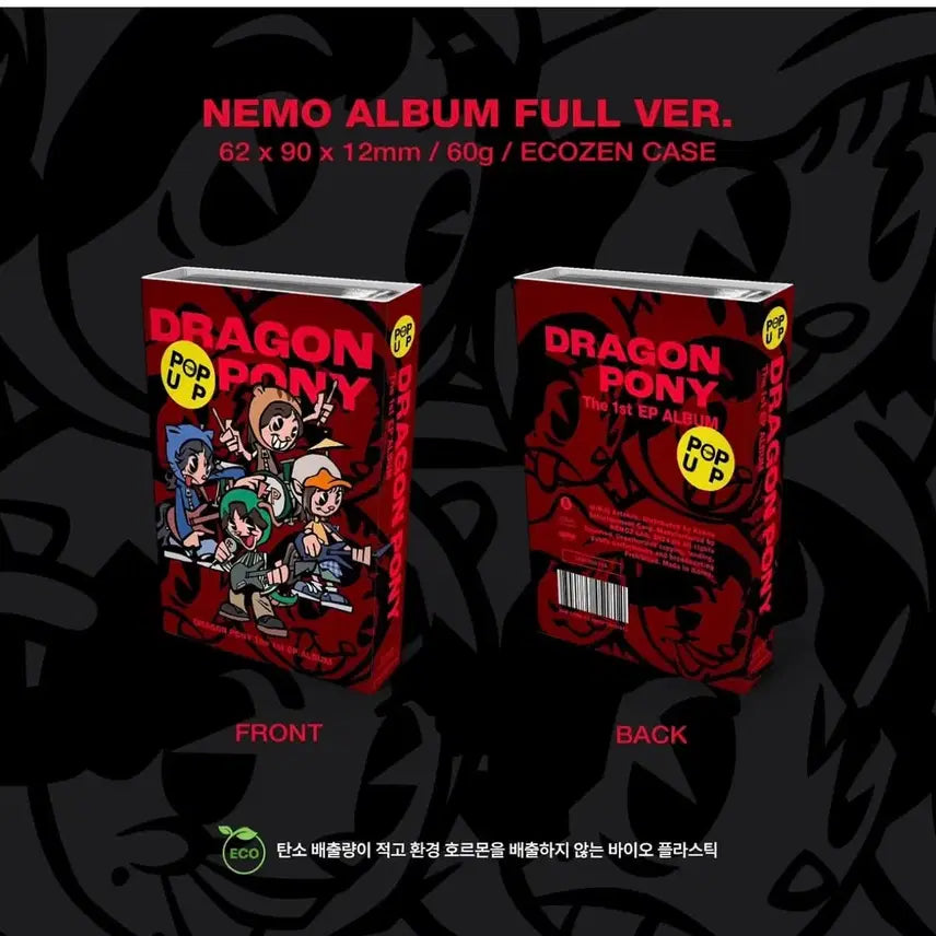 [BUNJANG] Dragon Pony NEMO Album / (택포) 드래곤포니  EP [POP UP] NEMO ALBUM