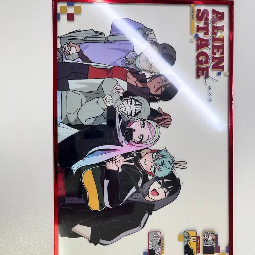 [BUNJANG] ATEEZ Group Sports Acrylic Board / 에이스테 단체 스포츠 아크릴 보드(색지)