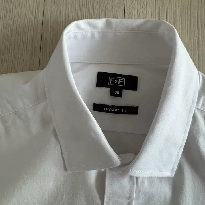 [SOLD OUT] F2F 남성 정장 드레스 셔츠 화이트 100사이즈 레귤러핏 새제품