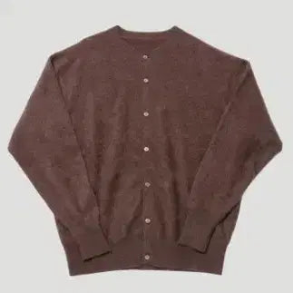 [BUNJANG] Kaptain Sunshine Cashmere Cardigan Brown / 캡틴션샤인(kaptain sunshine)캐시미어 가디건 브라운