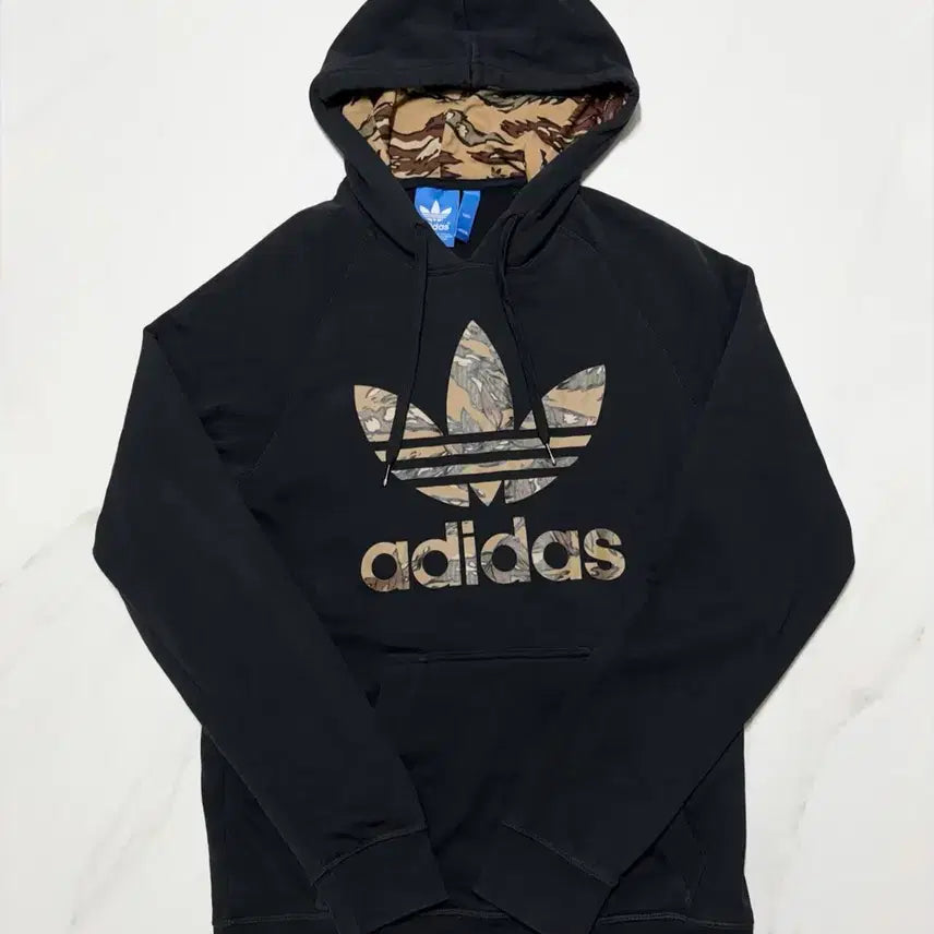 [BUNJANG] Adidas Firebird City Camo Hoodie / 아디다스 파이어버드 시티 카모 후드티