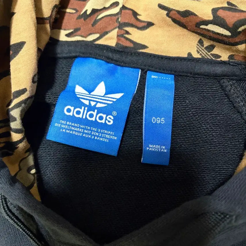 [BUNJANG] Adidas Firebird City Camo Hoodie / 아디다스 파이어버드 시티 카모 후드티