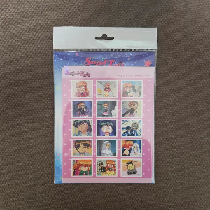 [BUNJANG] Saint Tail Toonique Collaboration Illustration Collection Panel Sticker / 괴도 세인트 테일 투니크 콜라보 카페 일러스트 컬렉션 판 스티커