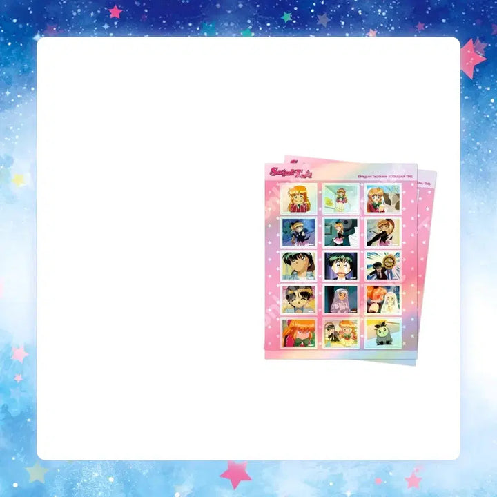 [BUNJANG] Saint Tail Toonique Collaboration Illustration Collection Panel Sticker / 괴도 세인트 테일 투니크 콜라보 카페 일러스트 컬렉션 판 스티커