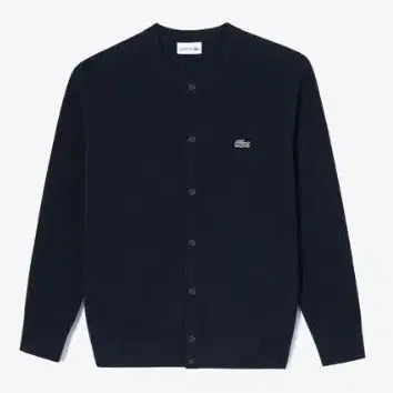 [BUNJANG] Lacoste Round Neck Cardigan Navy Size 100 / 라코스테 라운드 가디건 네이비 100사이즈 판매합니다.