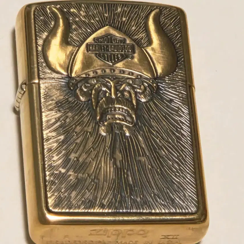 [BUNJANG] Zippo Harley Davidson Viking Lighter / 미사용/풀셋] 1996년식 희귀 지포라이터 (할리데이비슨 바이킹)