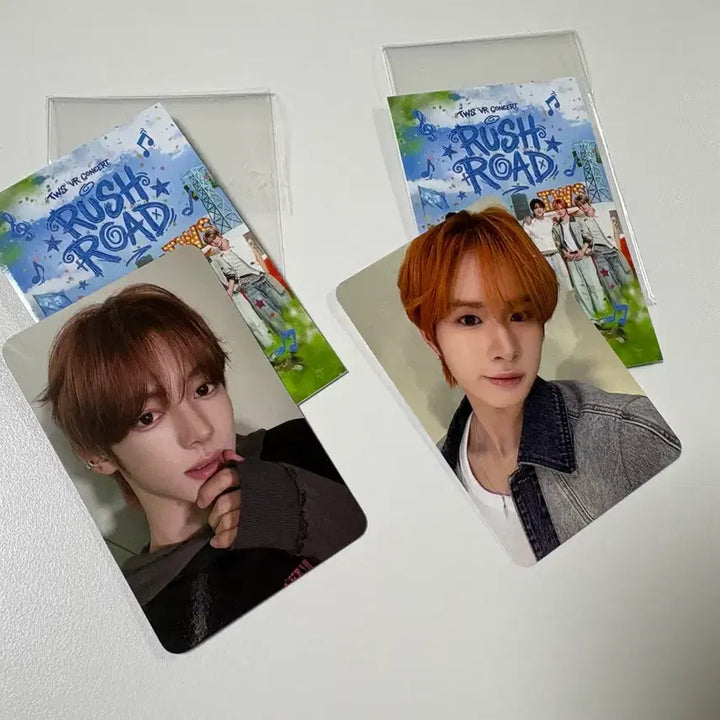[BUNJANG] TWS Han Jin &amp; Kyungmin VR Photocard Bundle Set / 투어스 vr 신유 특전 &amp; 한진 경민 포카 일괄 투어스 러쉬로드 포카