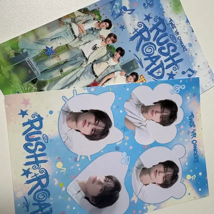 [BUNJANG] TWS Han Jin &amp; Kyungmin VR Photocard Bundle Set / 투어스 vr 신유 특전 &amp; 한진 경민 포카 일괄 투어스 러쉬로드 포카