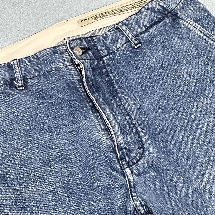 [BUNJANG] Pottery Wide Denim Pants / 사이즈 30) 포터리 남성  와이드 데님 팬츠 사이즈2