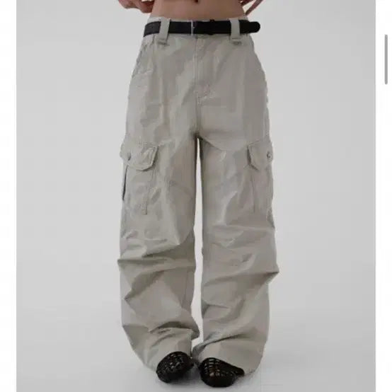 [BUNJANG] Autumn Made Summer Dying Cargo Pants Beige L / 새상품!! 어텀. [made]썸머다잉카고 베이지 L