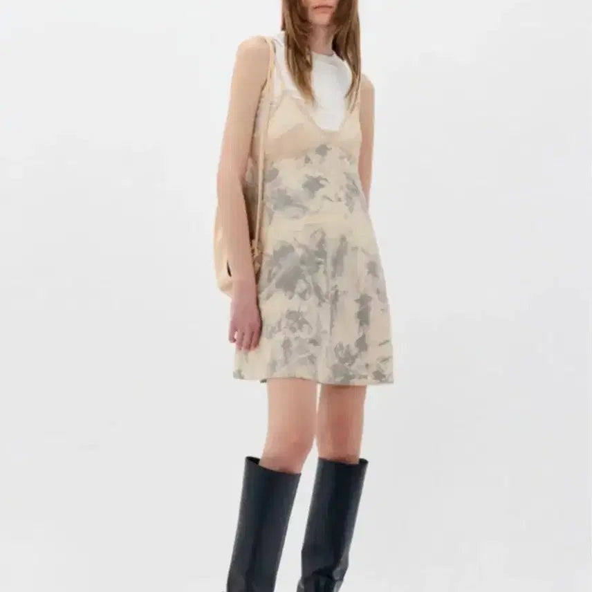 [BUNJANG] Low Classic Stitch Dress S / 로우클래식 스티치 드레스 S