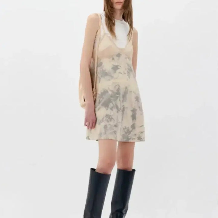 [BUNJANG] Low Classic Stitch Dress S / 로우클래식 스티치 드레스 S