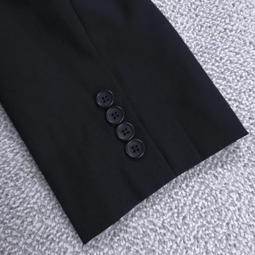 [SOLD OUT] 바쏘(BASSO) 블랙 남성 봄/여름 정장 세트 셋업 103/34