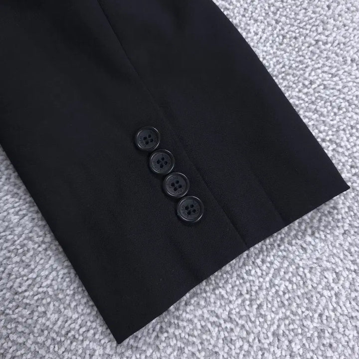 [SOLD OUT] 바쏘(BASSO) 블랙 남성 봄/여름 정장 세트 셋업 103/34
