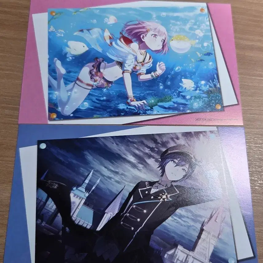 [BUNJANG] Project Sekai Emu and Kaito Postcard Bundle Set / 프세카 에무, 카이토 엽서 일괄