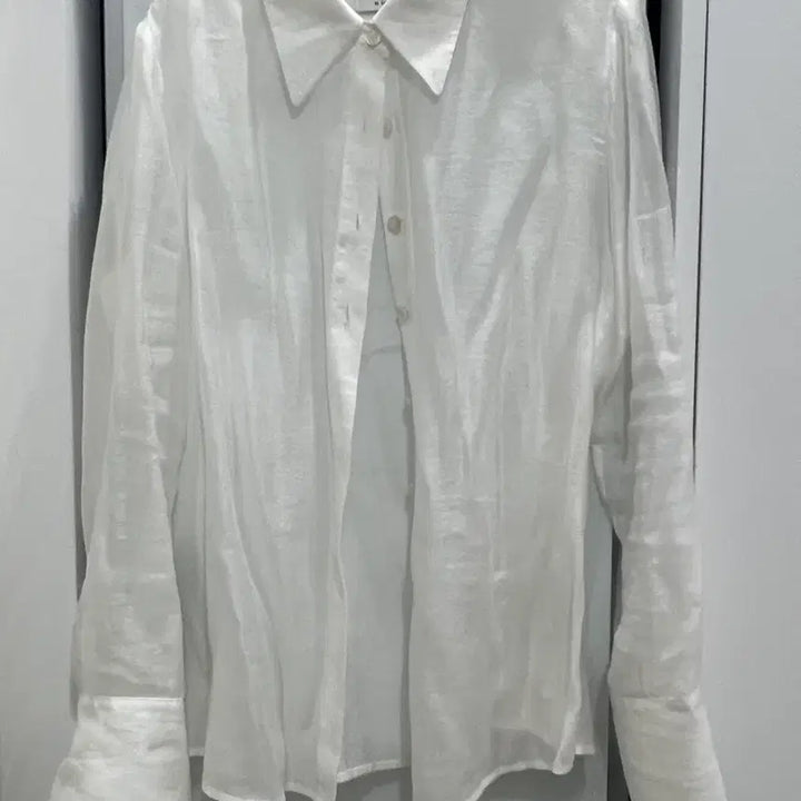 [BUNJANG] Sie Glimming Sheer Shirt Blouse / sie 시에 글리밍시어셔츠블라우스 1사이즈