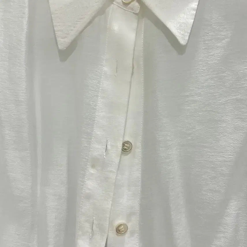 [BUNJANG] Sie Glimming Sheer Shirt Blouse / sie 시에 글리밍시어셔츠블라우스 1사이즈