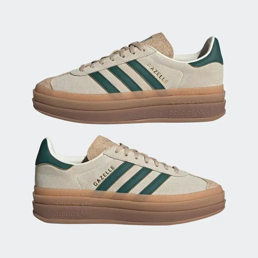 [BUNJANG] Gazelle Bold W Beige Green (235) / 가젤 볼드 W - 베이지 그린 / 235