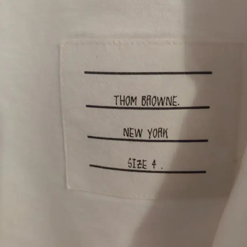 [BUNJANG] Thom Browne Oxford Shirt / 오케이몰정품 톰브라운 옥스포드 화이트 4.105사이즈(내용 참조)