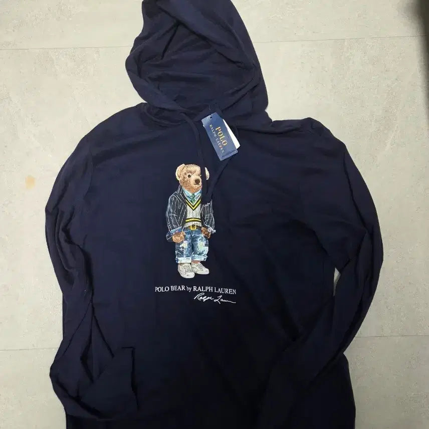 [BUNJANG] Polo Ralph Lauren Polo Bear Hoodie / 폴로 랄프로렌(Polo Ralph Lauren)  폴로베어 후드 티셔