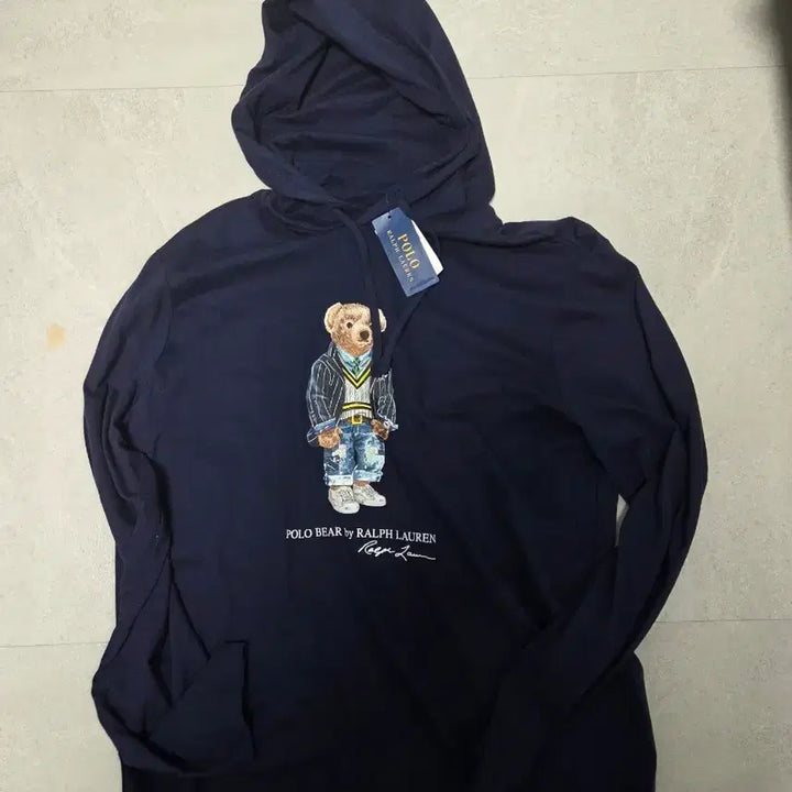 [BUNJANG] Polo Ralph Lauren Polo Bear Hoodie / 폴로 랄프로렌(Polo Ralph Lauren)  폴로베어 후드 티셔