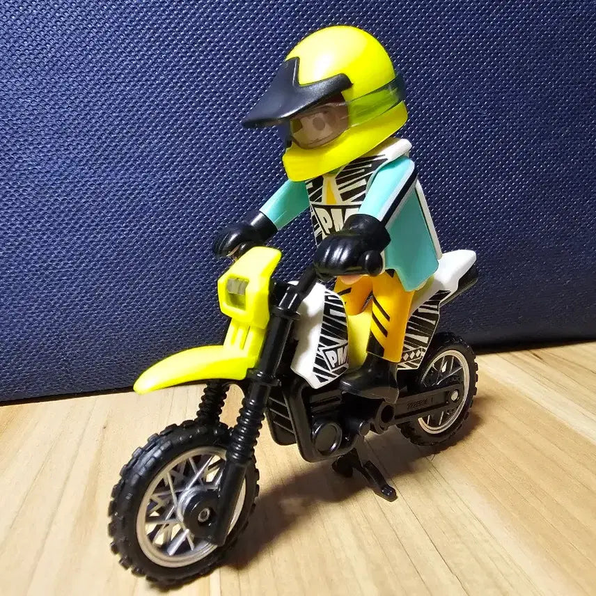 [BUNJANG] Playmobil Motorcycle Figure / 플레이모빌