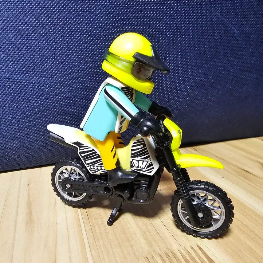 [BUNJANG] Playmobil Motorcycle Figure / 플레이모빌
