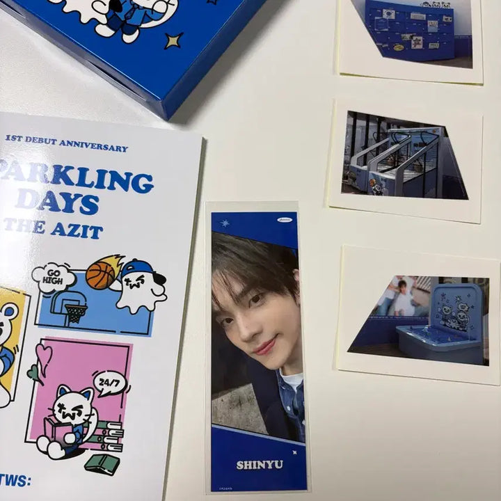 [BUNJANG] TWS Shinyu 1st Anniversary Popup Goods Bookmark Sticker / 투어스 데뷔 1주년 팝업 굿즈 신유 책갈피 스티커